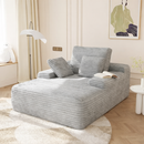 Sofá-Cama Velvet de Algodão, Super Confortável e Abre Sozinho + BRINDE: Manta de Pelúcia