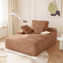 Sofá-Cama Velvet de Algodão, Super Confortável e Abre Sozinho + BRINDE: Manta de Pelúcia